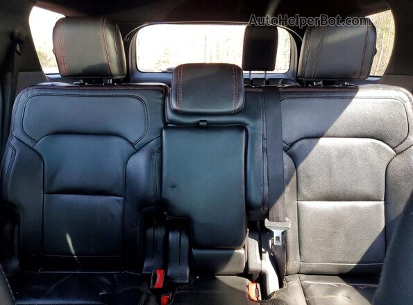 1FM5K8GT5HGA49093 2017 FORD EXPLORER Black Հետևի նստատեղերի տեսք