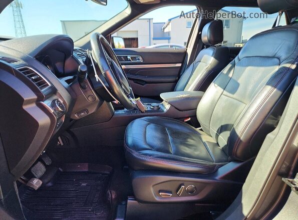 1FM5K8GT5HGD76271 2017 FORD EXPLORER Gray 