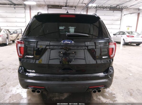1FM5K8GT5JGA65008 2018 FORD EXPLORER Black 