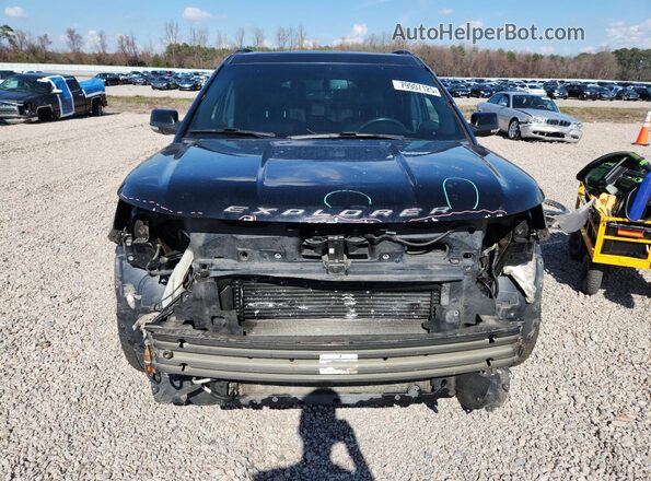 1FM5K8GT6GGC11263 2016 FORD EXPLORER Black Դիմացի տեսք