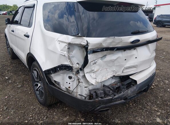 1FM5K8GT6GGC21100 2016 FORD EXPLORER White 