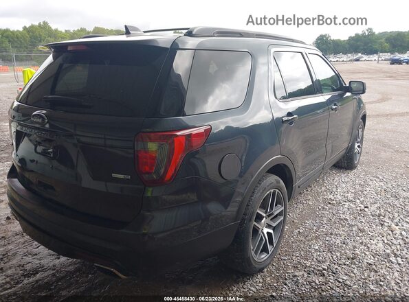 1FM5K8GT7HGA55221 2017 FORD EXPLORER Black Rear right