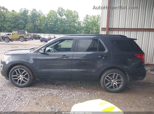 1FM5K8GT7HGA55221 2017 FORD EXPLORER Black 360 interior view