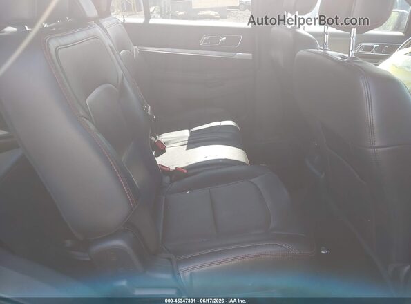 1FM5K8GT7JGA86748 2018 FORD EXPLORER Бордовый Вид наклейки с VIN-кодом
