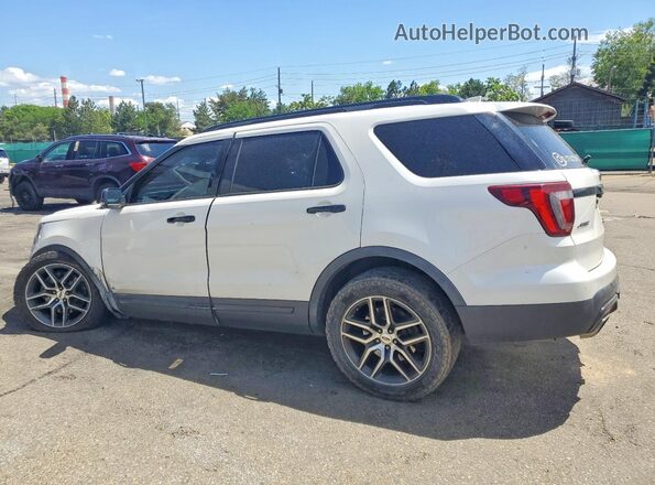 1FM5K8GT8GGC04508 2016 FORD EXPLORER White Tył lewy