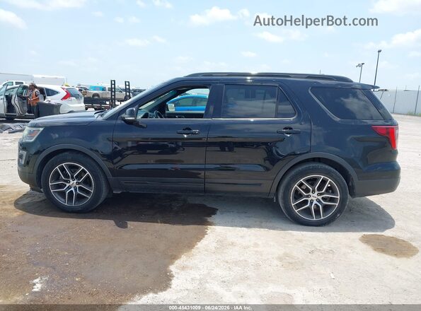 1FM5K8GT8GGC69391 2016 FORD EXPLORER Black Панорамний вид салону 360°