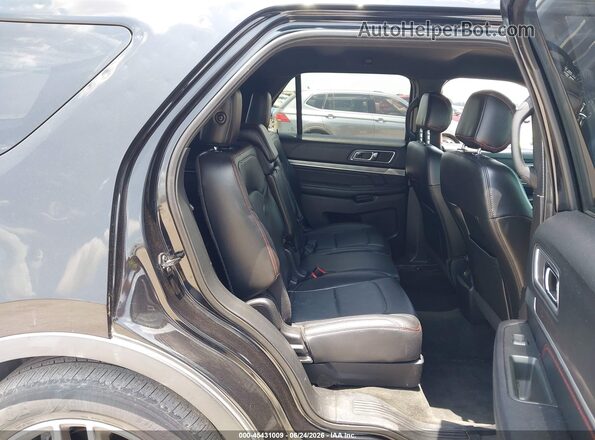 1FM5K8GT8GGC69391 2016 FORD EXPLORER Black Вид наклейки з VIN-кодом
