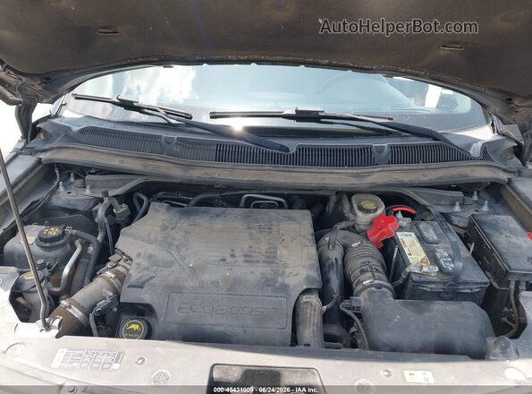 1FM5K8GT8GGC69391 2016 FORD EXPLORER Black Вид ззаду