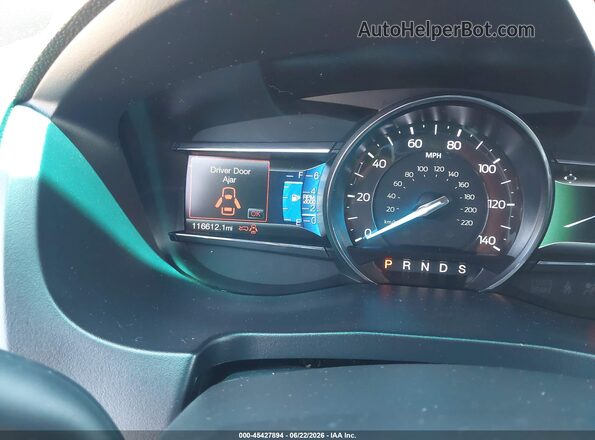 1FM5K8GT8HGC09841 2017 FORD EXPLORER Red Vista de los asientos traseros