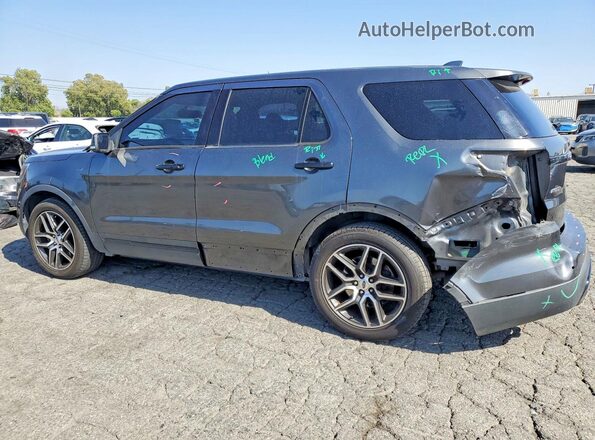 1FM5K8GT8HGD89872 2017 FORD EXPLORER Charcoal უკანა მარცხენა