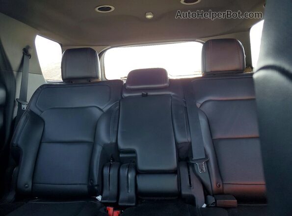 1FM5K8GT8HGD89872 2017 FORD EXPLORER Charcoal უკანა სავარძლების ხედი