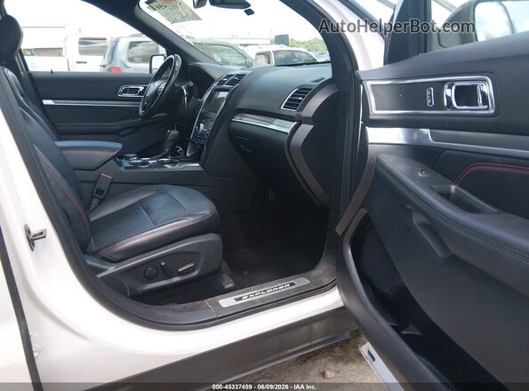 1FM5K8GT8KGA07976 2019 FORD EXPLORER White Սալոնի դիմացի տեսք
