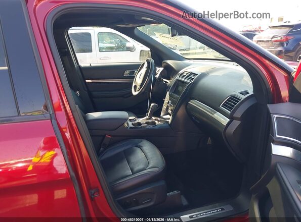 1FM5K8GT8KGA18671 2019 FORD EXPLORER Red 