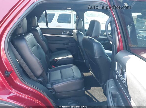1FM5K8GT8KGA18671 2019 FORD EXPLORER Red 