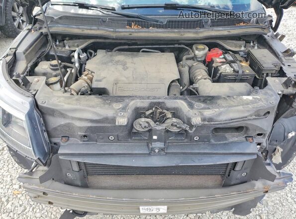 1FM5K8GT9HGD32709 2017 FORD EXPLORER Black Engine compartment view