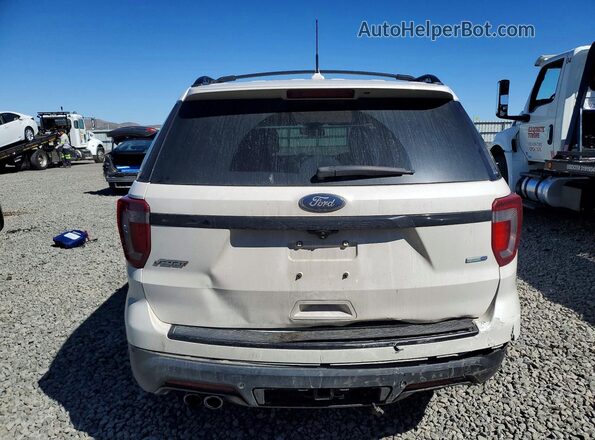 1FM5K8GT9JGA14837 2018 FORD EXPLORER Белый 
