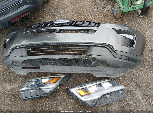 1FM5K8GT9JGC34995 2018 FORD EXPLORER Gray Widok zestawu wskaźników