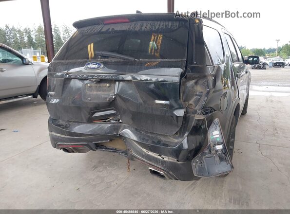 1FM5K8GTXGGA83674 2016 FORD EXPLORER Black Вид спереду