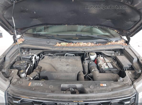 1FM5K8GTXGGA83674 2016 FORD EXPLORER Black Вид ззаду