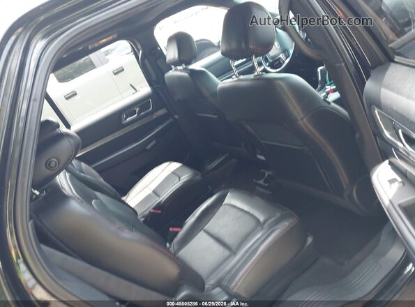 1FM5K8GTXGGC57632 2016 FORD EXPLORER Black Vista de la etiqueta del VIN