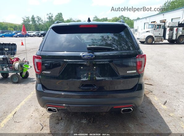 1FM5K8GTXGGC57632 2016 FORD EXPLORER Black 