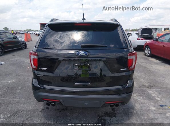 1FM5K8GTXJGA47670 2018 FORD EXPLORER Black 