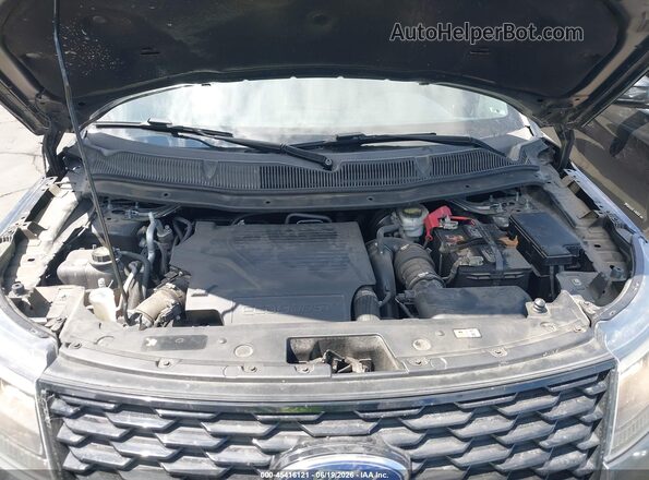 1FM5K8GTXKGA19255 2019 FORD EXPLORER Gray Widok z tyłu