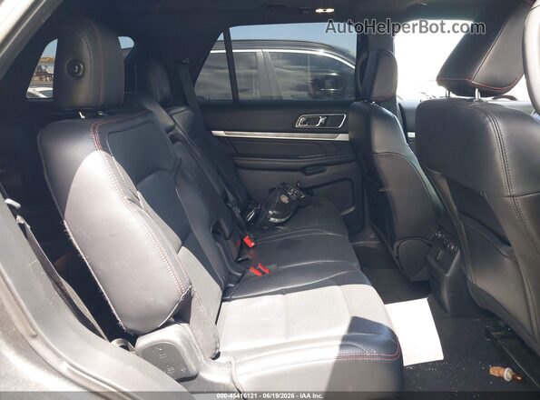 1FM5K8GTXKGA19255 2019 FORD EXPLORER Gray Widok naklejki z numerem VIN