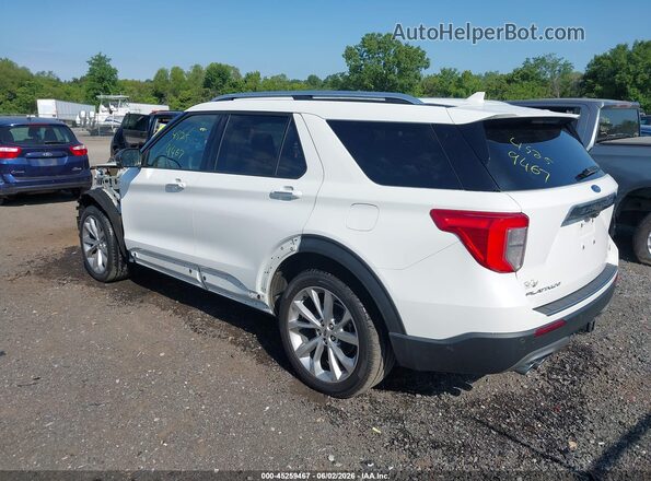 1FM5K8HC0MGA11649 2021 FORD EXPLORER White Rear left