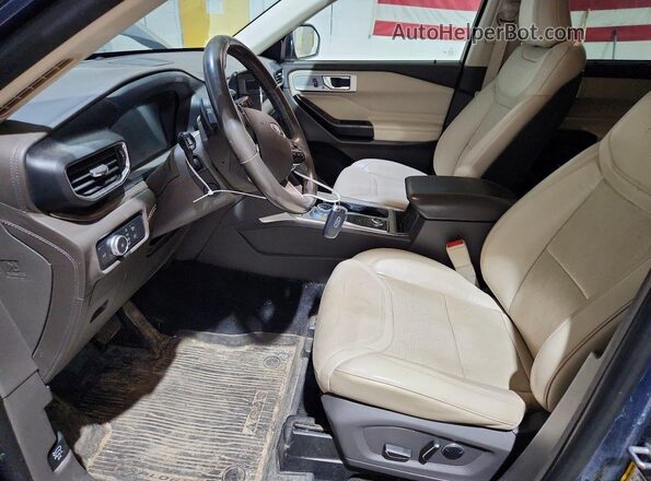 1FM5K8HC1LGA31715 2020 FORD EXPLORER Blue Սալոնի դիմացի տեսք