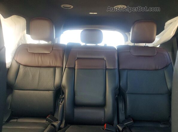 1FM5K8HC2PGB03379 2023 FORD EXPLORER Black Vista de los asientos traseros