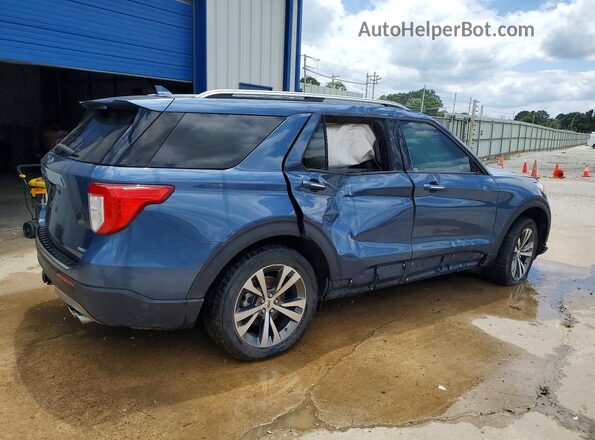 1FM5K8HC3LGA30260 2020 FORD EXPLORER Синий Задняя правая четверть