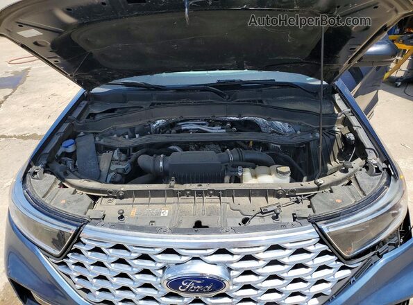 1FM5K8HC3LGA30260 2020 FORD EXPLORER Синий Вид подкапотного пространства