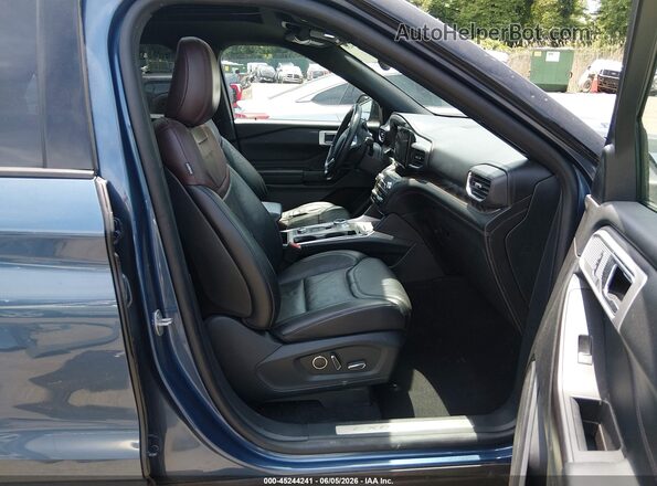 1FM5K8HC4LGA35192 2020 FORD EXPLORER Gray წინა სალონის ხედი