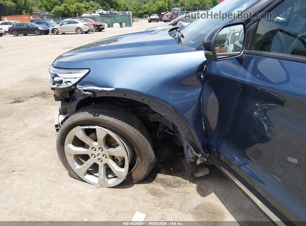 1FM5K8HC4LGA35192 2020 FORD EXPLORER Gray წინა ხედი