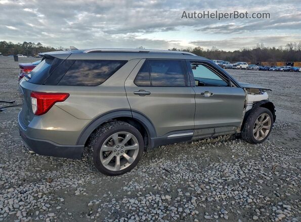 1FM5K8HC5LGC10260 2020 FORD EXPLORER Серый Задняя правая четверть