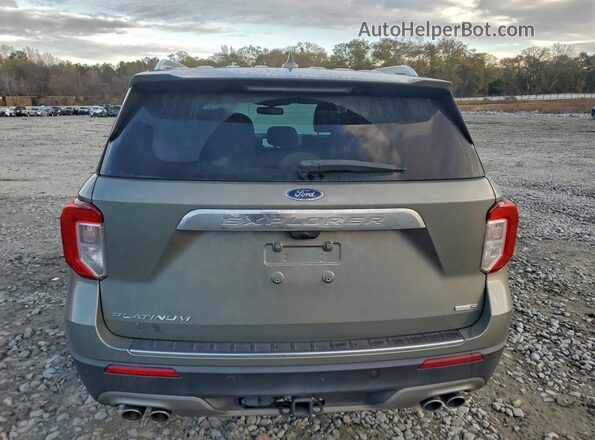 1FM5K8HC5LGC10260 2020 FORD EXPLORER Серый Вид сзади