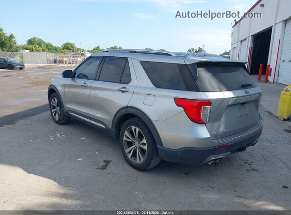 1FM5K8HC5LGD19138 2020 FORD EXPLORER Silver Trasero izquierdo