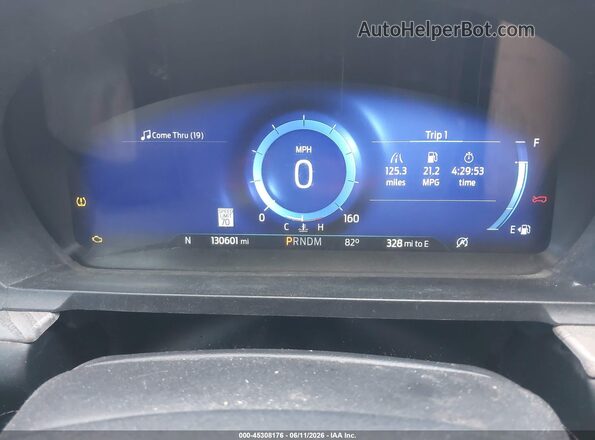 1FM5K8HC5LGD19138 2020 FORD EXPLORER Silver Vista de los asientos traseros
