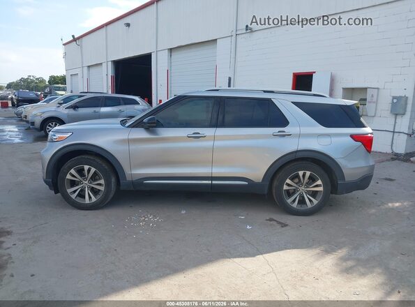 1FM5K8HC5LGD19138 2020 FORD EXPLORER Silver Vista interior de 360 grados