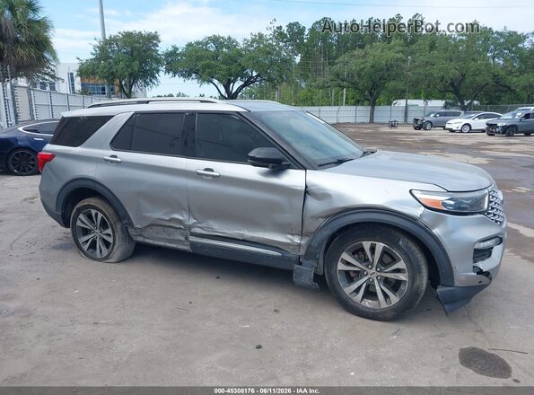 1FM5K8HC5LGD19138 2020 FORD EXPLORER Silver Vista frontal