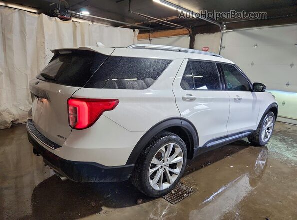 1FM5K8HC5MGA21660 2021 FORD EXPLORER White Задня права чверть