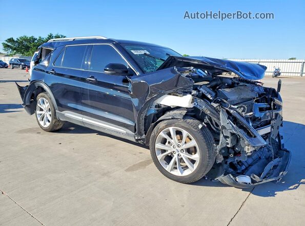 1FM5K8HC5NGA83397 2022 FORD EXPLORER Black Передня права чверть