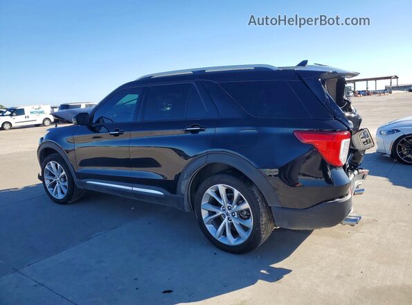 1FM5K8HC5NGA83397 2022 FORD EXPLORER Black Задня ліва чверть