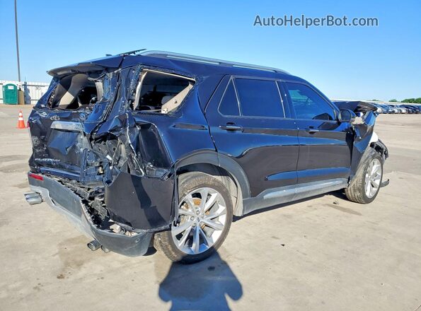 1FM5K8HC5NGA83397 2022 FORD EXPLORER Black Задня права чверть