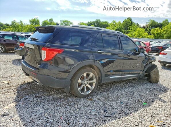 1FM5K8HC6LGA25649 2020 FORD EXPLORER Black Հետևի աջ