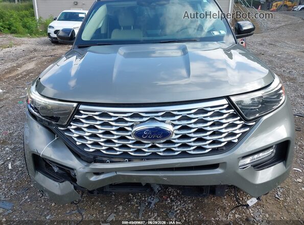 1FM5K8HC7LGA52066 2020 FORD EXPLORER Gray Դիմացի տեսք
