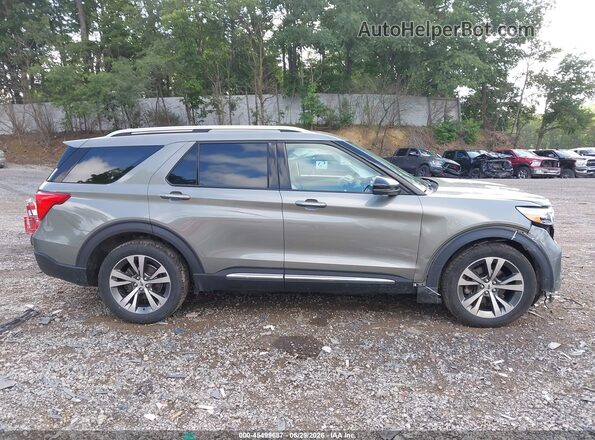 1FM5K8HC7LGA52066 2020 FORD EXPLORER Gray Սալոնի հետևի տեսք