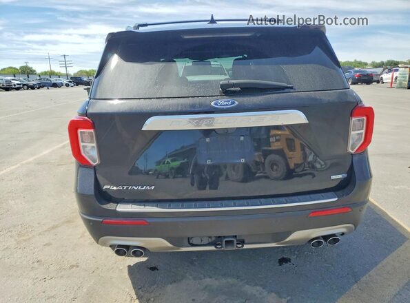 1FM5K8HC7LGA53797 2020 FORD EXPLORER Black უკანა ხედი