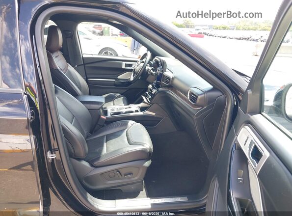 1FM5K8HC7MGC06745 2021 FORD EXPLORER Black Vista interior delantera